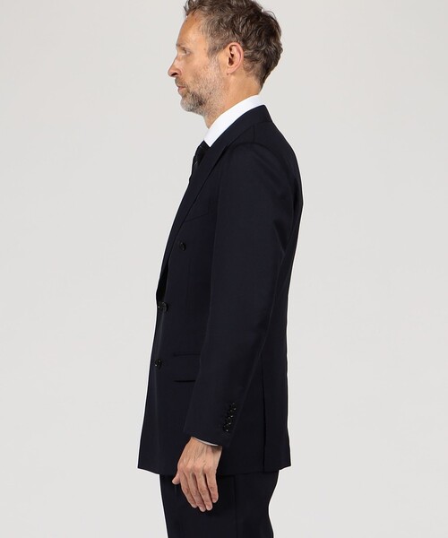 ダウンジャケット ダウン ウールツイル ダブルブレステッド6Bジャケット HORIZON TWILL E.Zegna メンズの画像