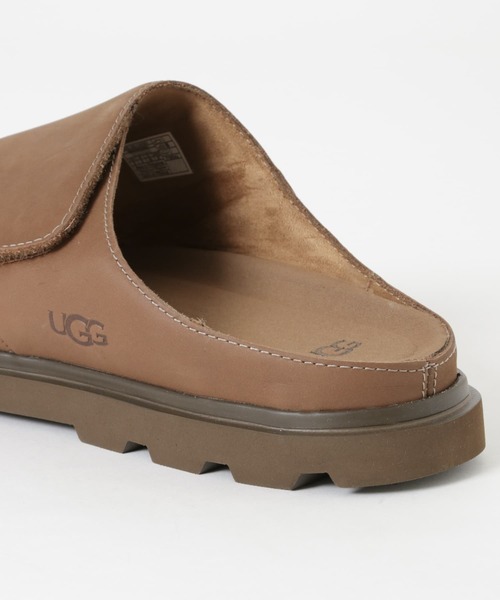 甲高にも対応可能〈UGG〉Solano Slide 2色展開 UGG Australia シューズ UGG M SOLANO SLIDE メンズ : ZOZOTOWN