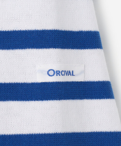 tシャツ ORCIVAL | ラッセル ボートネック5分袖Tシャツ WOMEN レディース ORCIVAL tシャツ | ラッセル ボートネック5分袖Tシャツ WOMEN