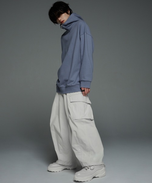 ADRER フルジップパーカー ブラック XSサイズ アドラー ADRER 「ADRER」 ジップアップパーカー SMALL ブラック メンズ