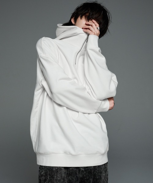 ADRER 「ADRER」 ジップアップパーカー SMALL ブラック メンズ