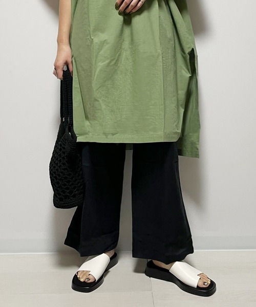 Fizz（フィズ） パンツ イージーワイドパンツ レディース : ZOZOTOWN