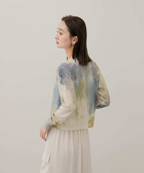 SENEE クロップドシアーカーディガン cropped sheer cardigan（クロップドシアーカーディガン