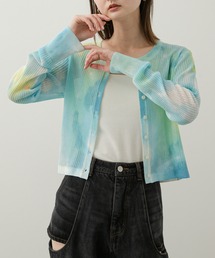カーディガン シアープリントクロップドカーディガン レディース｜ZOZOTOWN Yahoo!店