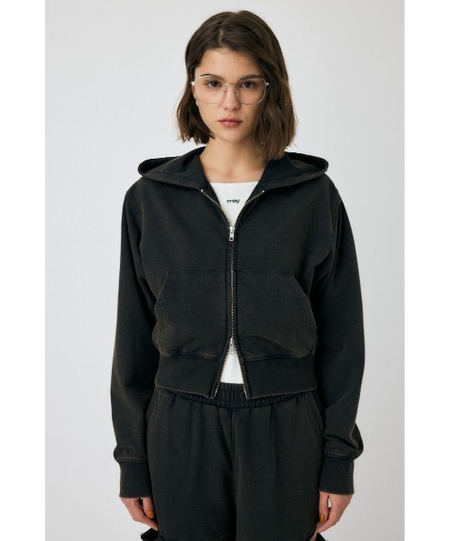 MOUSSY パーカー 「セットアップ対応」GARMENT フ―ディー
