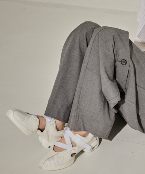 foundry mews White canvas shoes ／白スニーカー Foundry Mews/ファウンドリーミューズ】White Canvas shoes