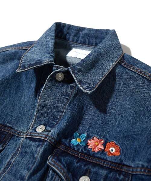 FREAK'S STORE デニムジャケット　ネイビー FREAK'S STORE 「FREAK'S STORE」 デニムジャケット LARGE