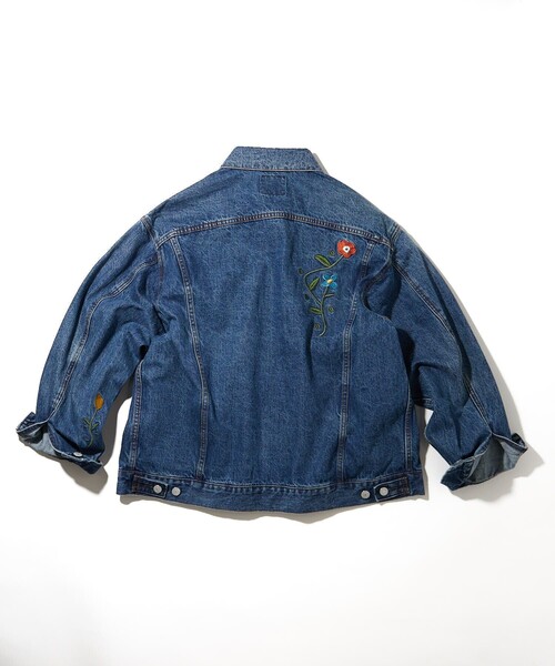 FREAK'S STORE デニムジャケット　ネイビー FREAK'S STORE 「FREAK'S STORE」 デニムジャケット LARGE