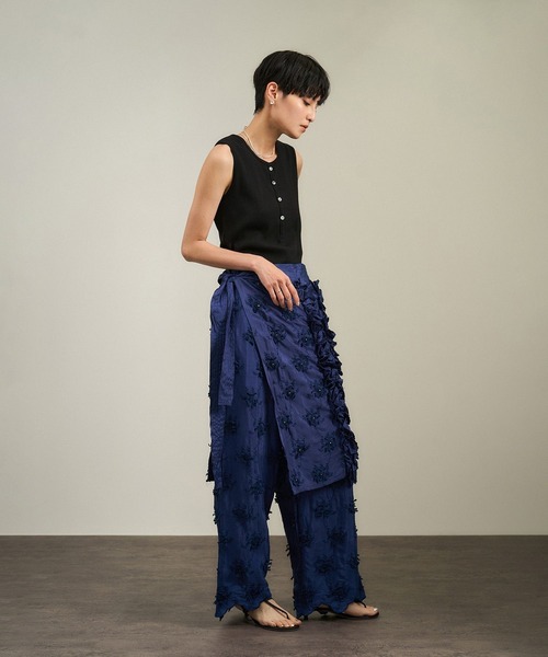 新品　タグ付き　crinkle crinkle crinkle 巻きスカート crinkle スカート 「crinkle crinkle（クリンクルクリンクル