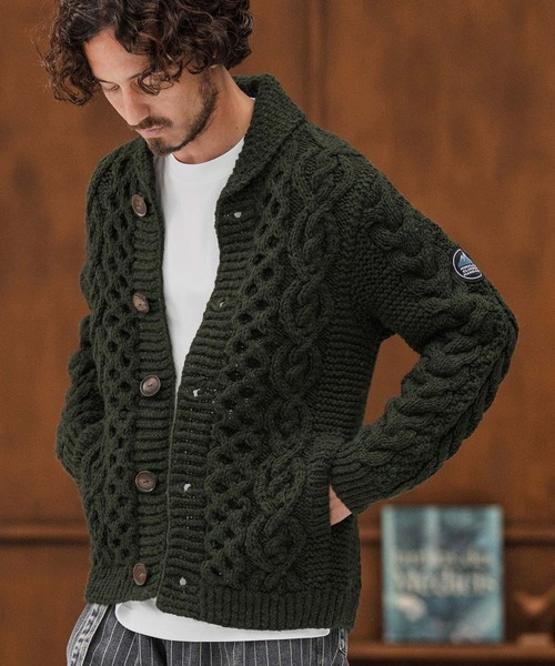 CAMBIO（カンビオ） カーディガン mcg3668-「HIMALAYAN CLIMBERS HAND