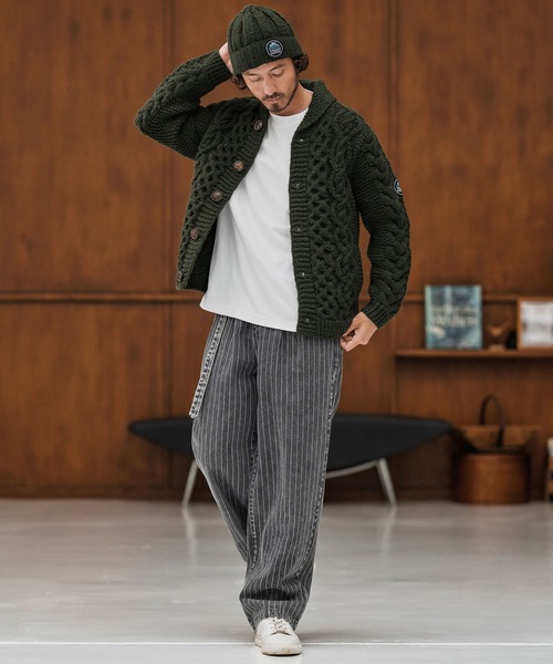 CAMBIO（カンビオ） カーディガン mcg3668-「HIMALAYAN CLIMBERS HAND