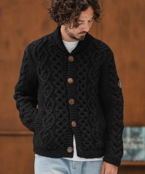 CAMBIO（カンビオ） カーディガン mcg3668-「HIMALAYAN CLIMBERS HAND