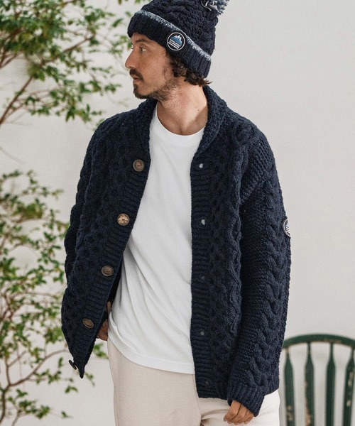 CAMBIO（カンビオ） カーディガン mcg3668-「HIMALAYAN CLIMBERS HAND