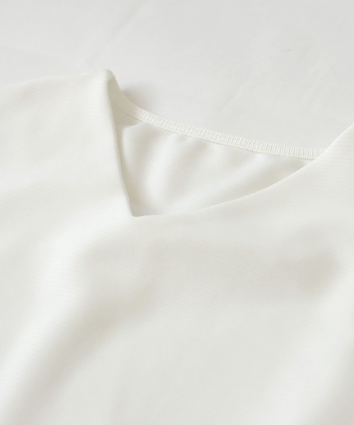 「antiqua」 「patterntorso」半袖カットソー FREE ホワイト レディース_画像5