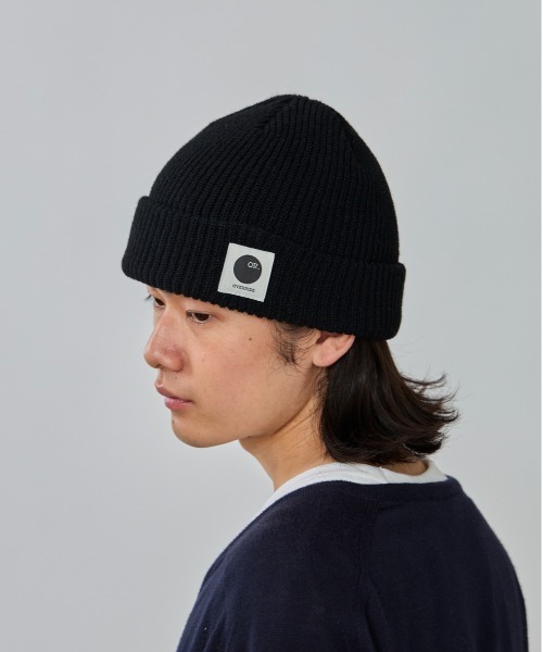 override（オーバーライド） ニット帽 ニットキャップ REP WOVEN LABEL