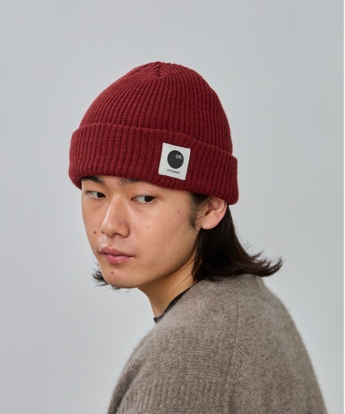 override（オーバーライド） ニット帽 ニットキャップ REP WOVEN LABEL