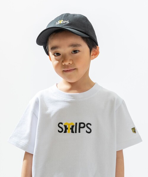 SHIPS キャップ 帽子 KIDS:阪神タイガース×SHIPS エンブロイ