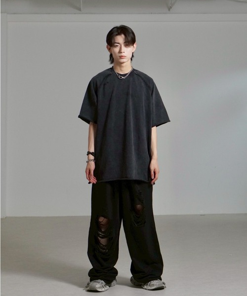 chisa出品 Chikashitsu+（チカシツプラス） スウェットパンツ ジャージ メンズ