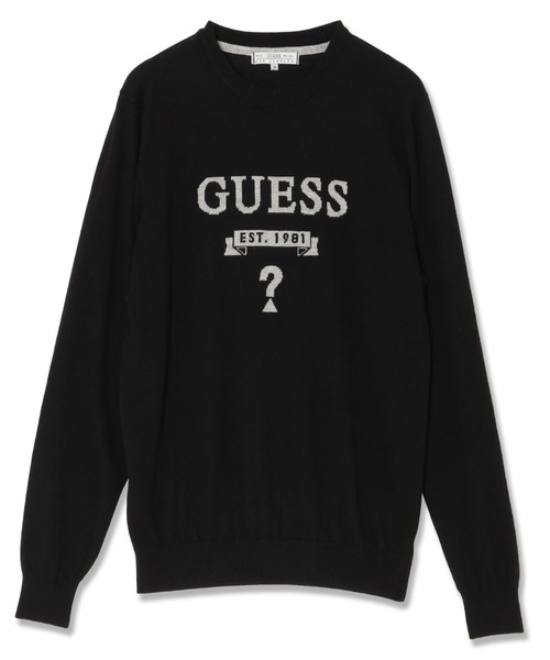 GUESS（ゲス） トレーナー スウェット HAMMOND Cn Ls Logo Basic 