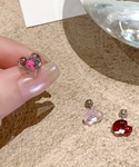 ピアス 「クリアハートクロスモチーフボディーピ...の詳細画像2