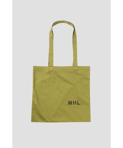 【新品・未開封】MHL. トートバッグ MHL. 「MHL.」 トートバッグ FREE オリーブ レディース