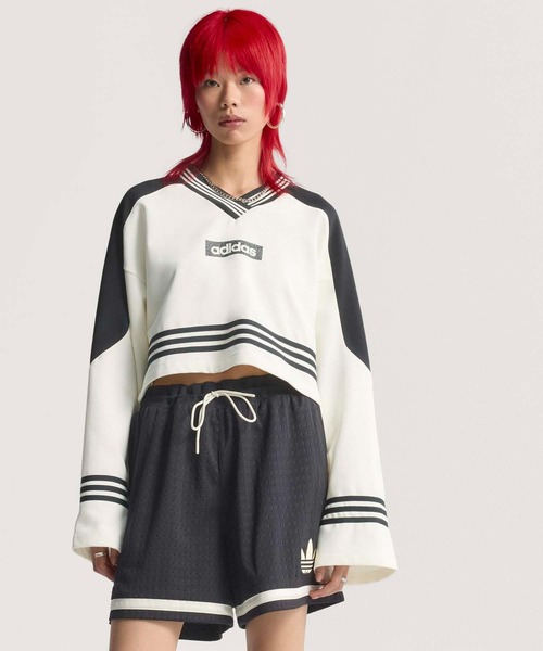 トレーナー スウェット ブロッキング クルーネック スウェットシャツ / トレーナー / アディダスオリジナルス adidas Originals レ adidas トレーナー スウェット ブロッキング クルーネック