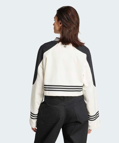 adidas トレーナー スウェット ブロッキング クルーネック