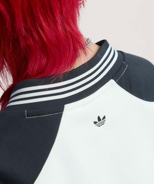 トレーナー スウェット ブロッキング クルーネック スウェットシャツ / トレーナー / アディダスオリジナルス adidas Originals レ adidas トレーナー スウェット ブロッキング クルーネック