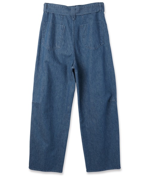 CULLNI（クルニ） ワイドパンツ ジーンズ Barrel 1Tuck Wide Denim