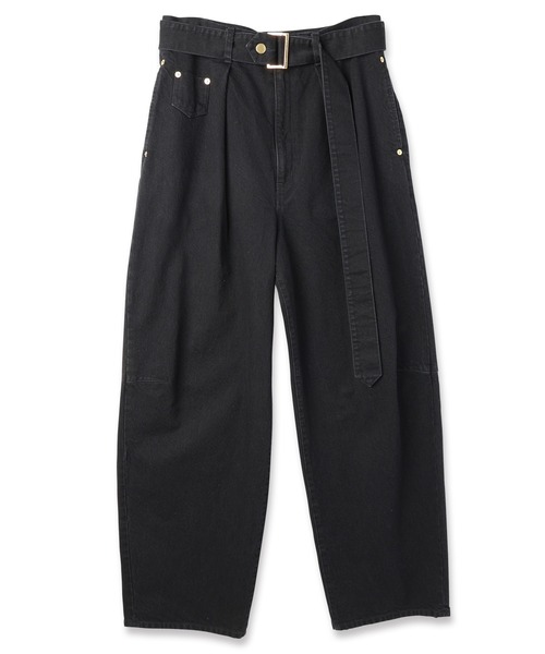 CULLNI（クルニ） ジーンズ Barrel 1Tuck Wide Denim Pants with Long