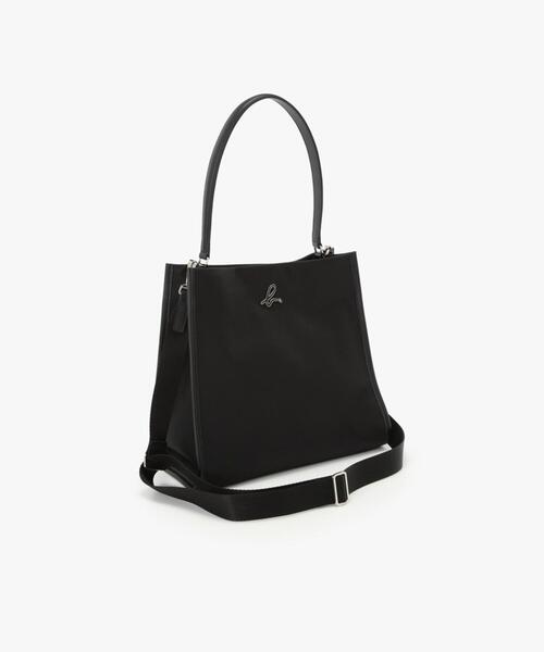 【極美品】　アニエスベー 軽い　トートバッグ　ショルダーバッグ　2wayバッグ 2WAY トートバッグ ショルダーバッグ レザー 白 ホワイト（2023