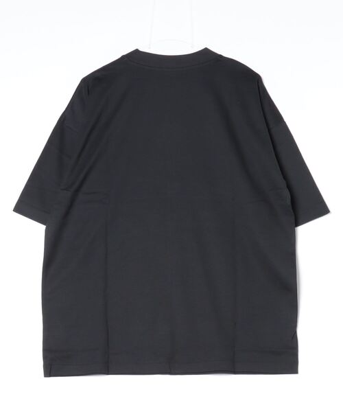「NANO universe」 半袖Tシャツ L ホワイト メンズ