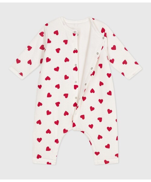 PETIT BATEAU（プチバトー） ベビー服 ロンパース コンビネゾン