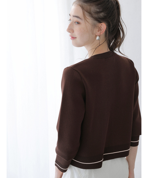 La TOTALITE（ラ トータリテ） カーディガン 「洗える」ウォッシャブル