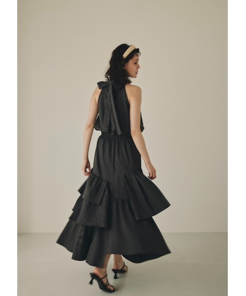NOTRE emor（ノートルエモア） スカート random tiered check skirt