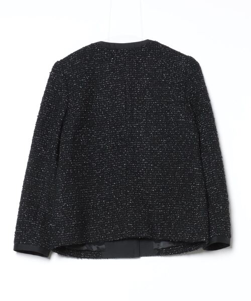 UNTITLED（アンタイトル） ツイードジャケット 00 ブラック レディース