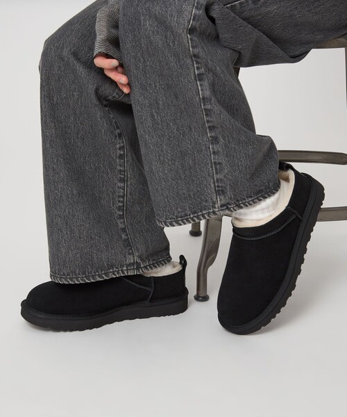 m♡　正規品ugg クラシックマイクロ　ブラック 24cm スリッポン黒 UGG＞クラシック マイクロ / Classic Micro（スリッポン）｜UGG（アグ