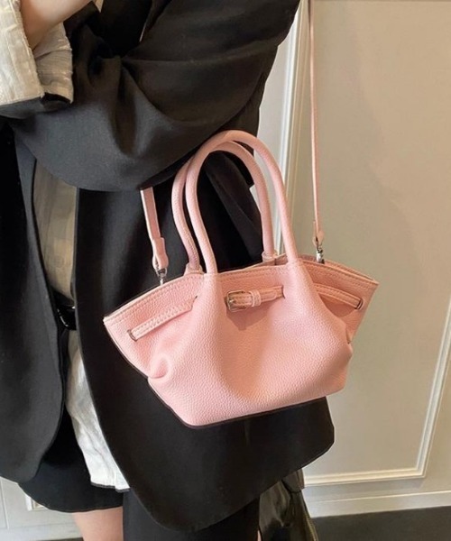 ショルダーバッグ バッグ ミニボストン風 2way レディース : ZOZOTOWN 