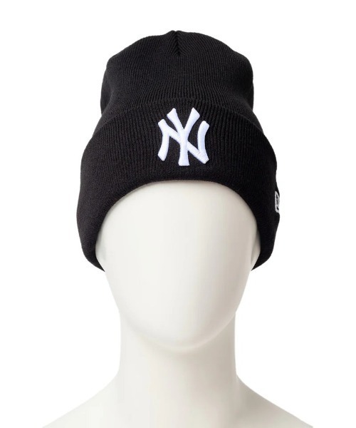 MLB Hairy No-Rib Beanie NY ビーニー帽　ニット帽 NEW ERA（ニューエラ） ニットキャップ ビーニー ニューヨーク