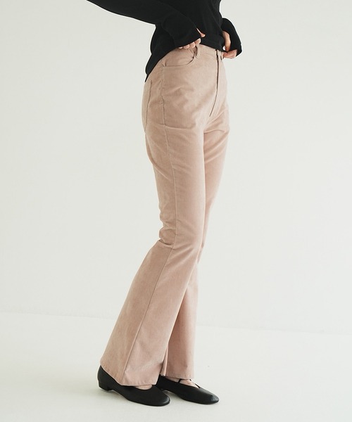 CLANE（クラネ） パンツ VELVET BELL BOTTOMS レディース : ZOZOTOWN