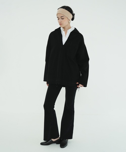 パンツ VELVET BELL BOTTOMS レディース