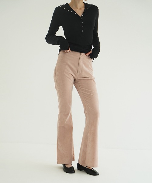 パンツ VELVET BELL BOTTOMS レディース