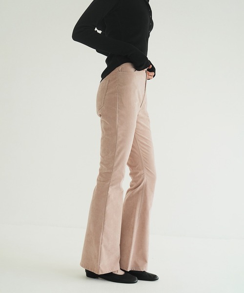 パンツ VELVET BELL BOTTOMS レディース