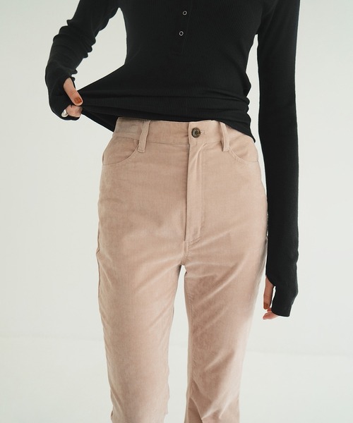 CLANE（クラネ） パンツ VELVET BELL BOTTOMS レディース : ZOZOTOWN