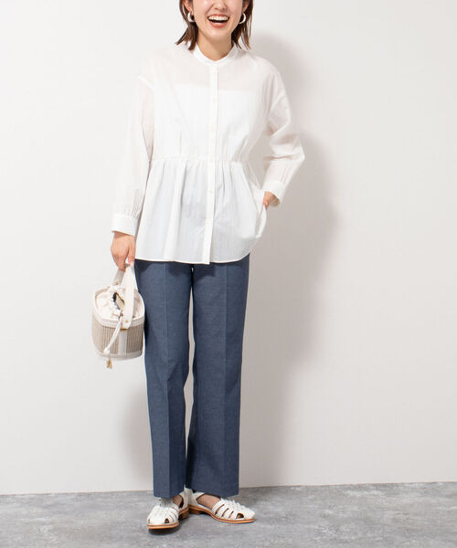 NOLLEY'S（ノーリーズ） パンツ 38 ブルー系その他7 レディース