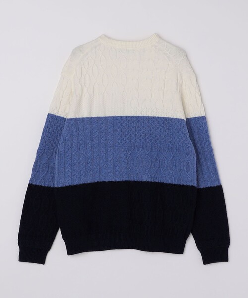 SHIPS BLUESTORE ケーブルニット 早い者勝ち！ SHIPS BLUESTORE ケーブルニット ケーブルニットの通販
