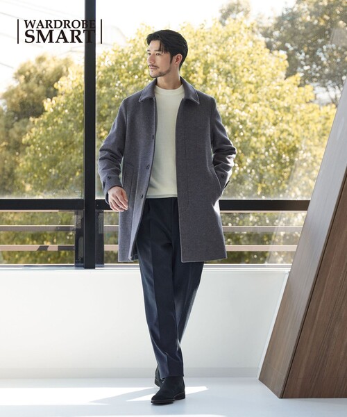 BEAUTY&YOUTH WEB限定PE メルトン バルカラーコート BEAUTY&YOUTH UNITED ARROWS｜【WEB限定 WARDROBE SMART】PE