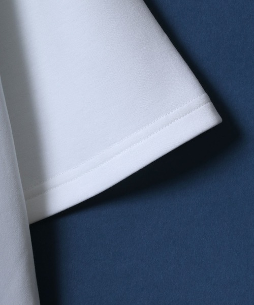 「ANPAS」 「suggestion」半袖Tシャツ L ライトグレー メンズ_画像2