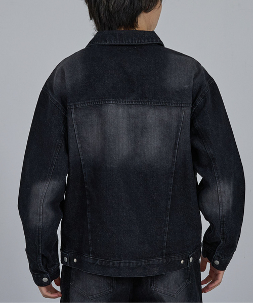 AH ABAHOUSE デニムジャケット gジャン VINTAGE LIKE BLAST DENIM 