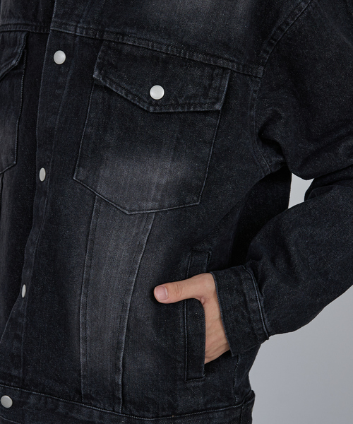 AH ABAHOUSE デニムジャケット gジャン VINTAGE LIKE BLAST DENIM 